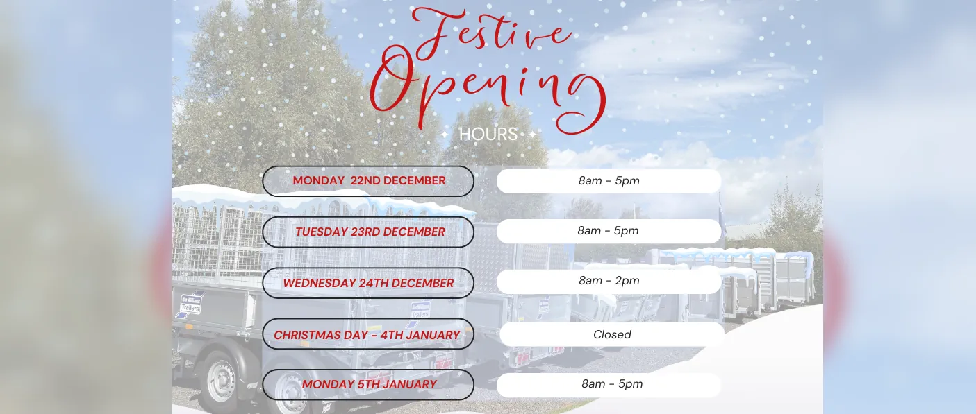 Christmas Hours 2025